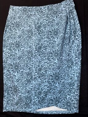 Ripskirt Blue Floral Wrap Skirt